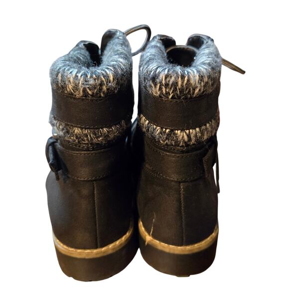 Cliffs 7.5 Gray Women's Insulated Water Resistant Combat Boots Shoes 7 1/2 - Picture 4 of 6